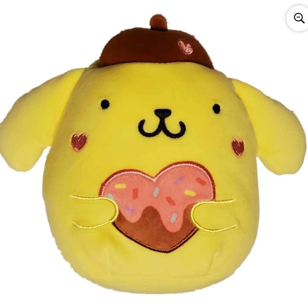 Squishmallows 8" Valentines Pompompurin Hello Kitty & Friends Plush Toy #1